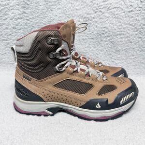 Vasque Breeze AT GTX Womens Size 7 Hiking Boots Brown Leather Gore-Tex